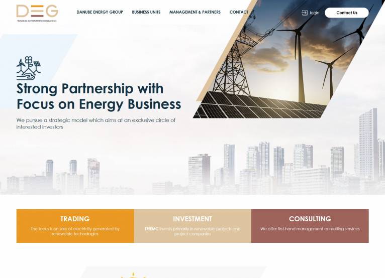 Portfolio project preview: Triemc